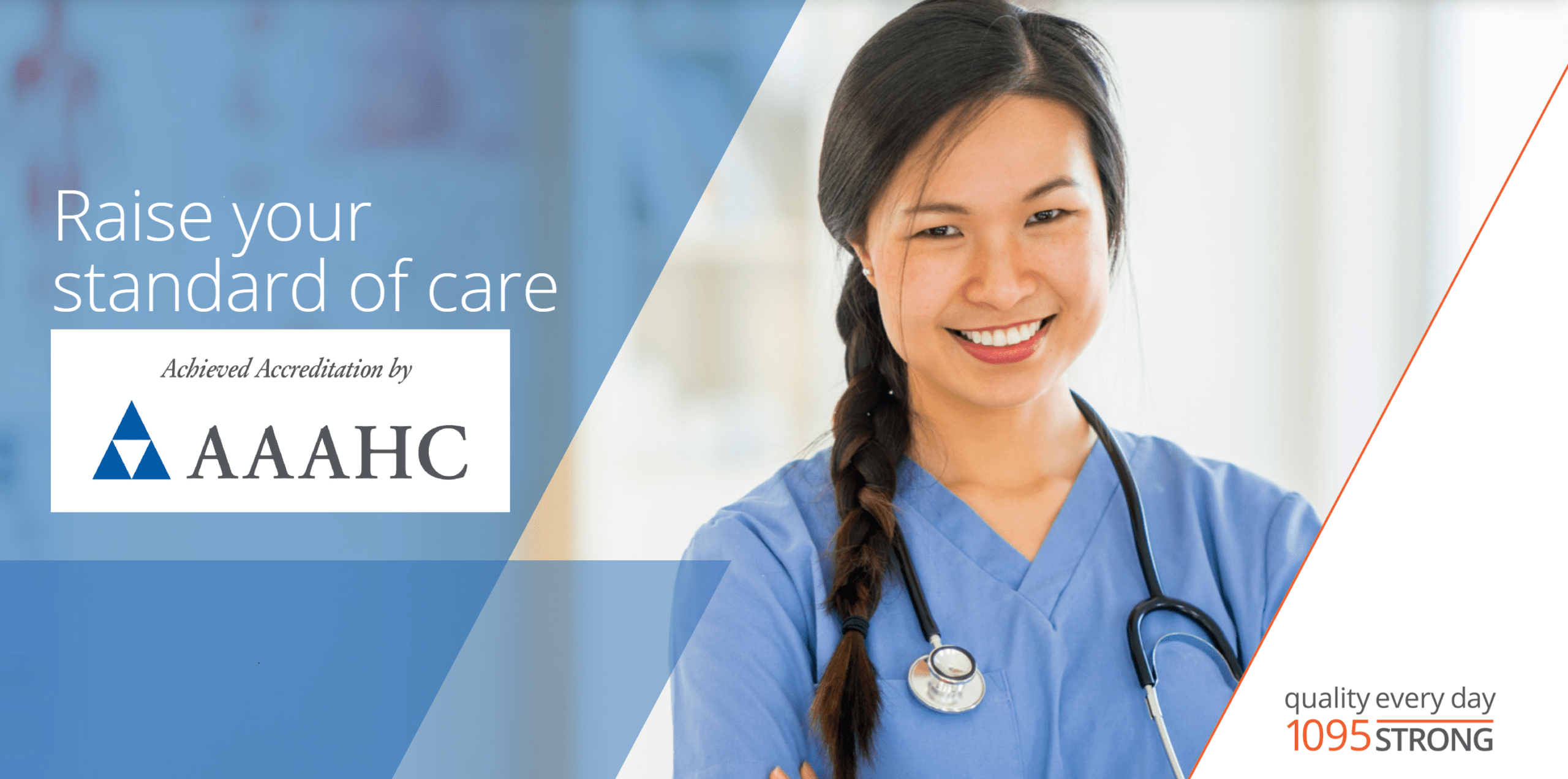 Raise your standard of care accredited by AAAHC with nurse